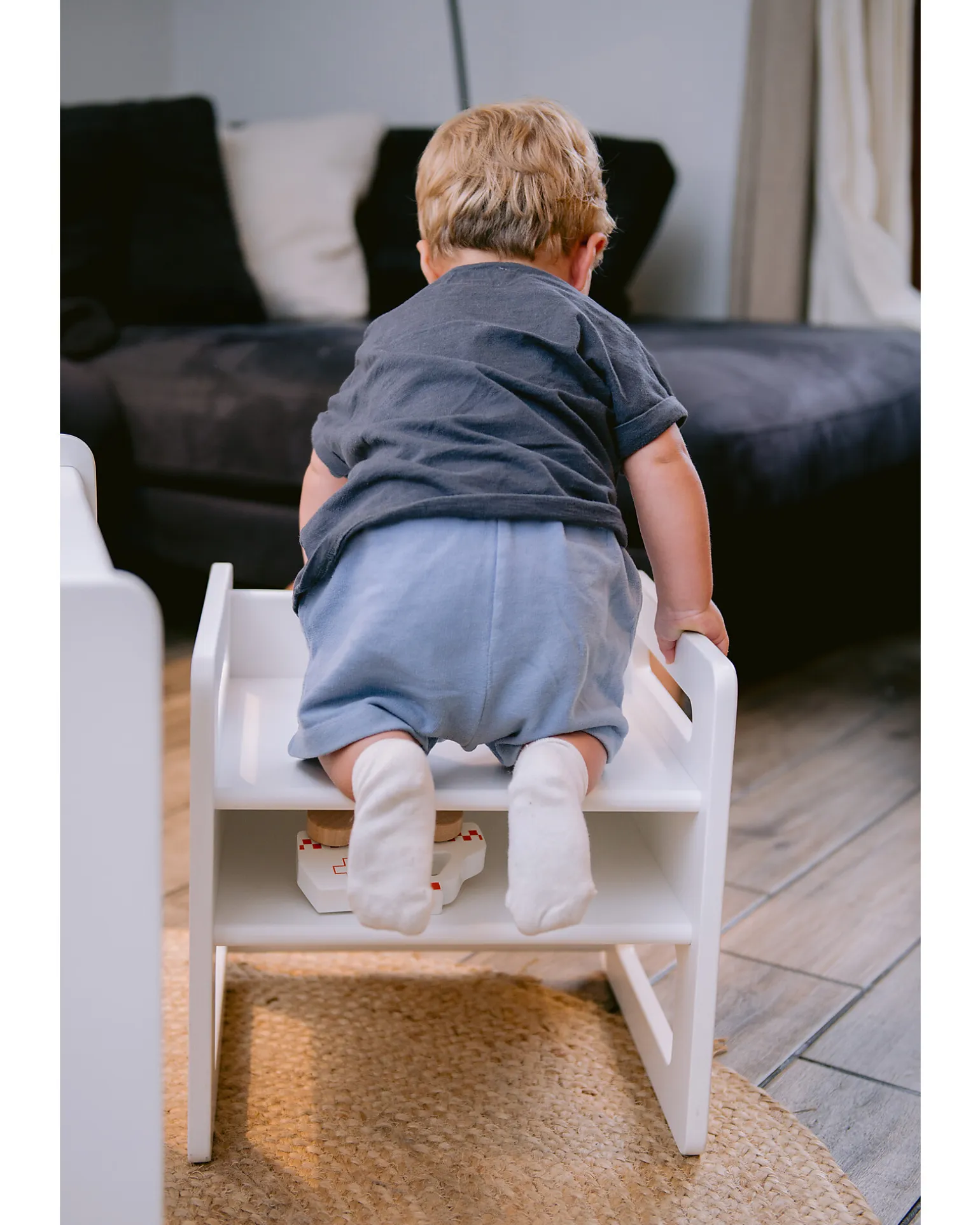 Sedia Montessori Evolutiva - Bianco - Cresce Con Il Tuo Bambino
