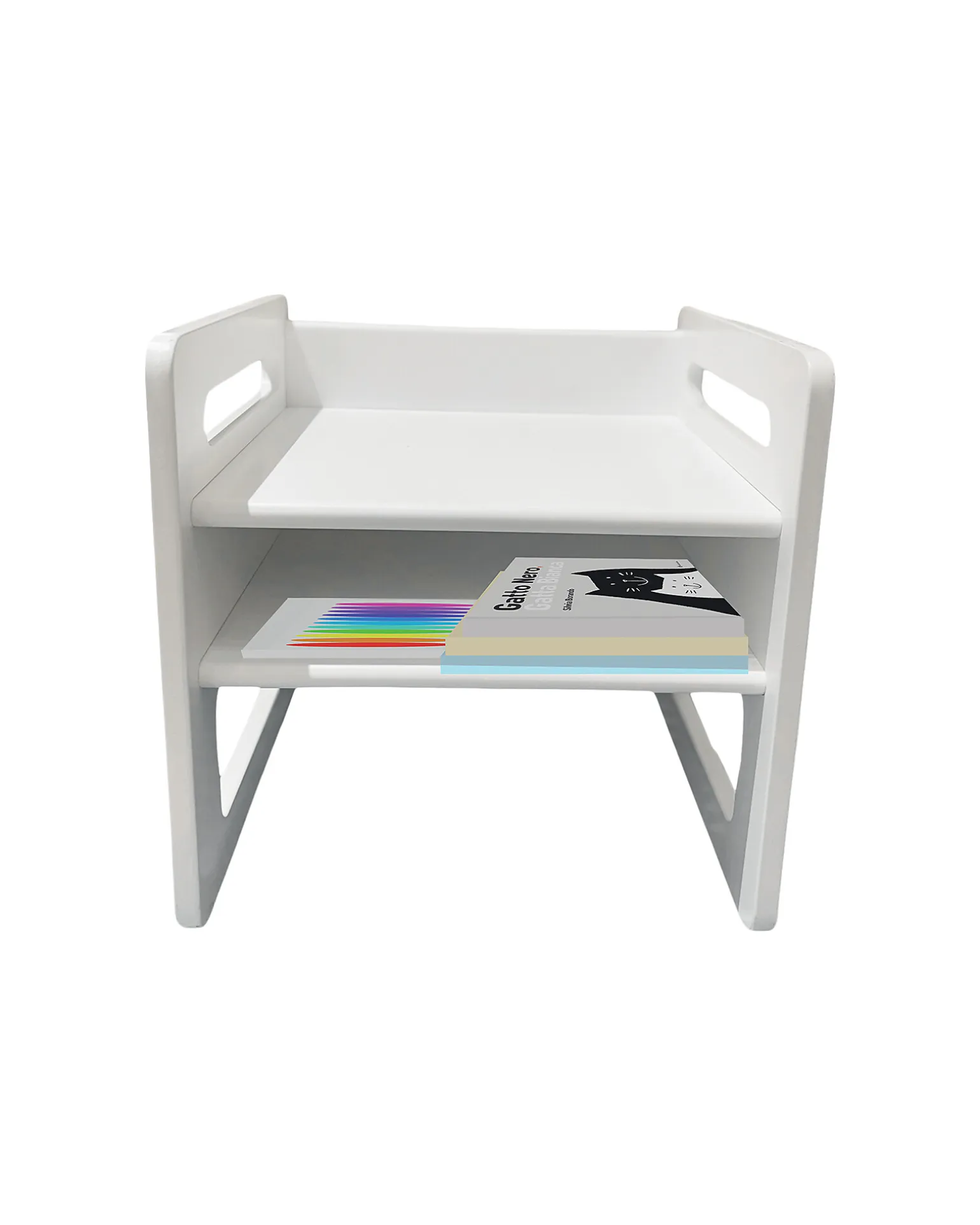 Sedia Montessori Evolutiva - Bianco - Cresce Con Il Tuo Bambino