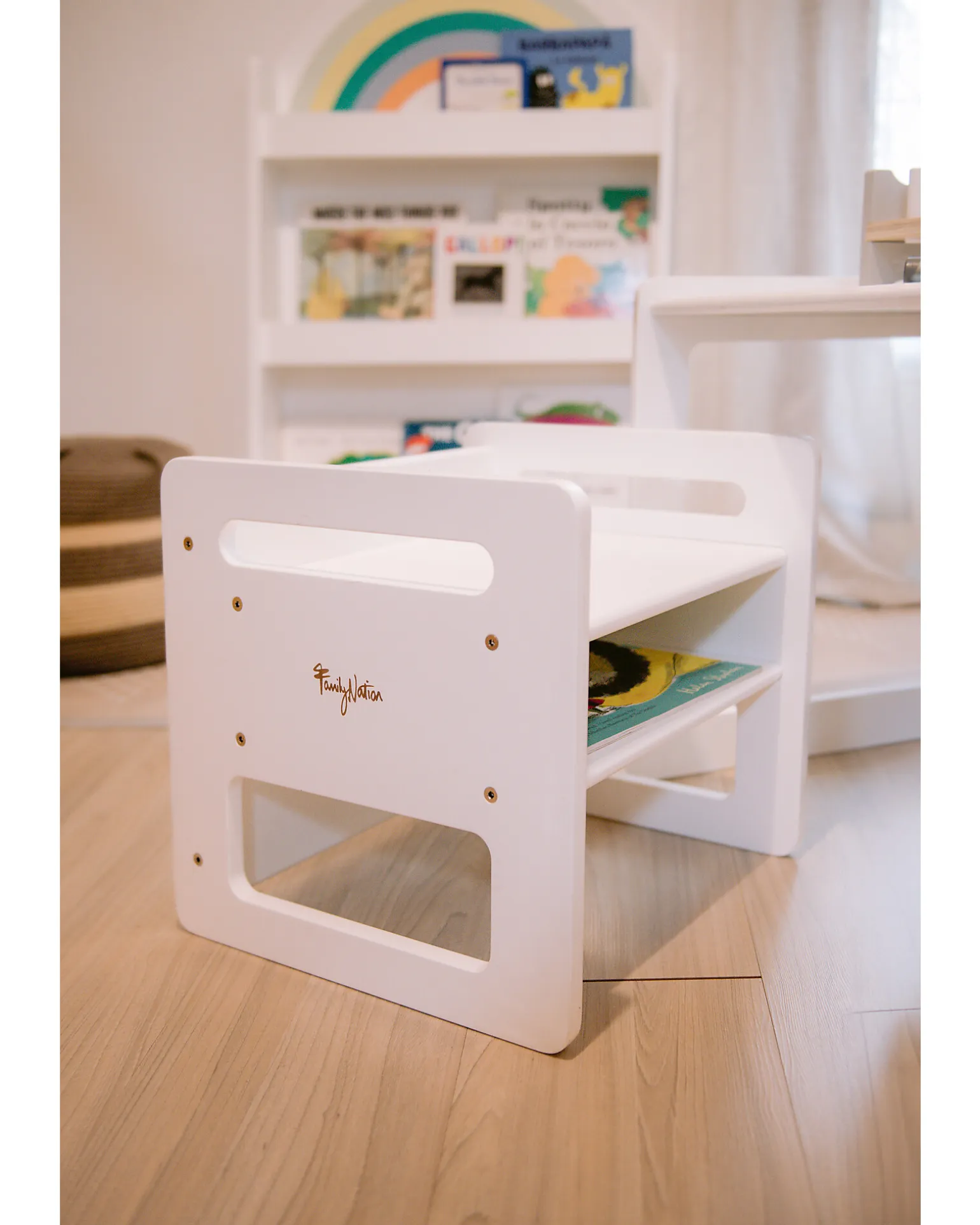 Sedia Montessori Evolutiva - Bianco - Cresce Con Il Tuo Bambino