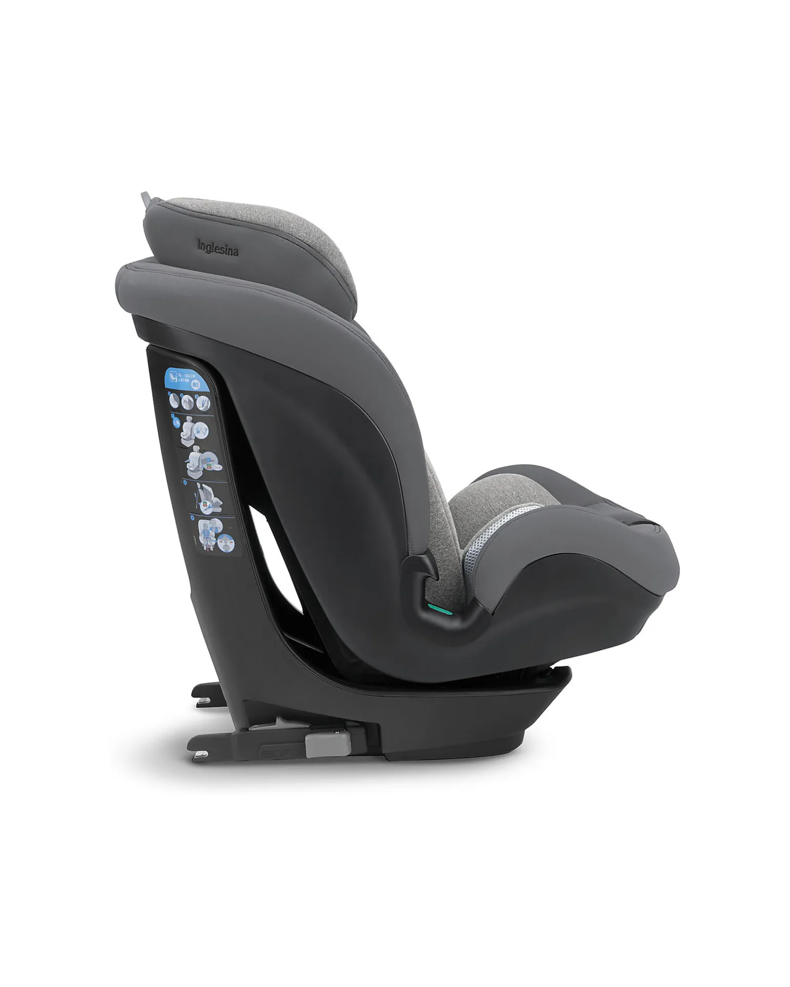 Seggiolino Auto Caboto i-Size - Vulcan Black - dai 15 Mesi Fino a 12 Anni