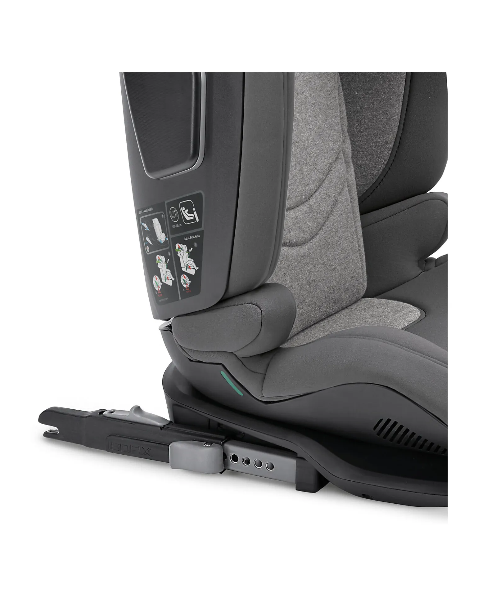 Seggiolino Auto Cartesio i-Size - Stone Grey - da 3 fino a 12 Anni