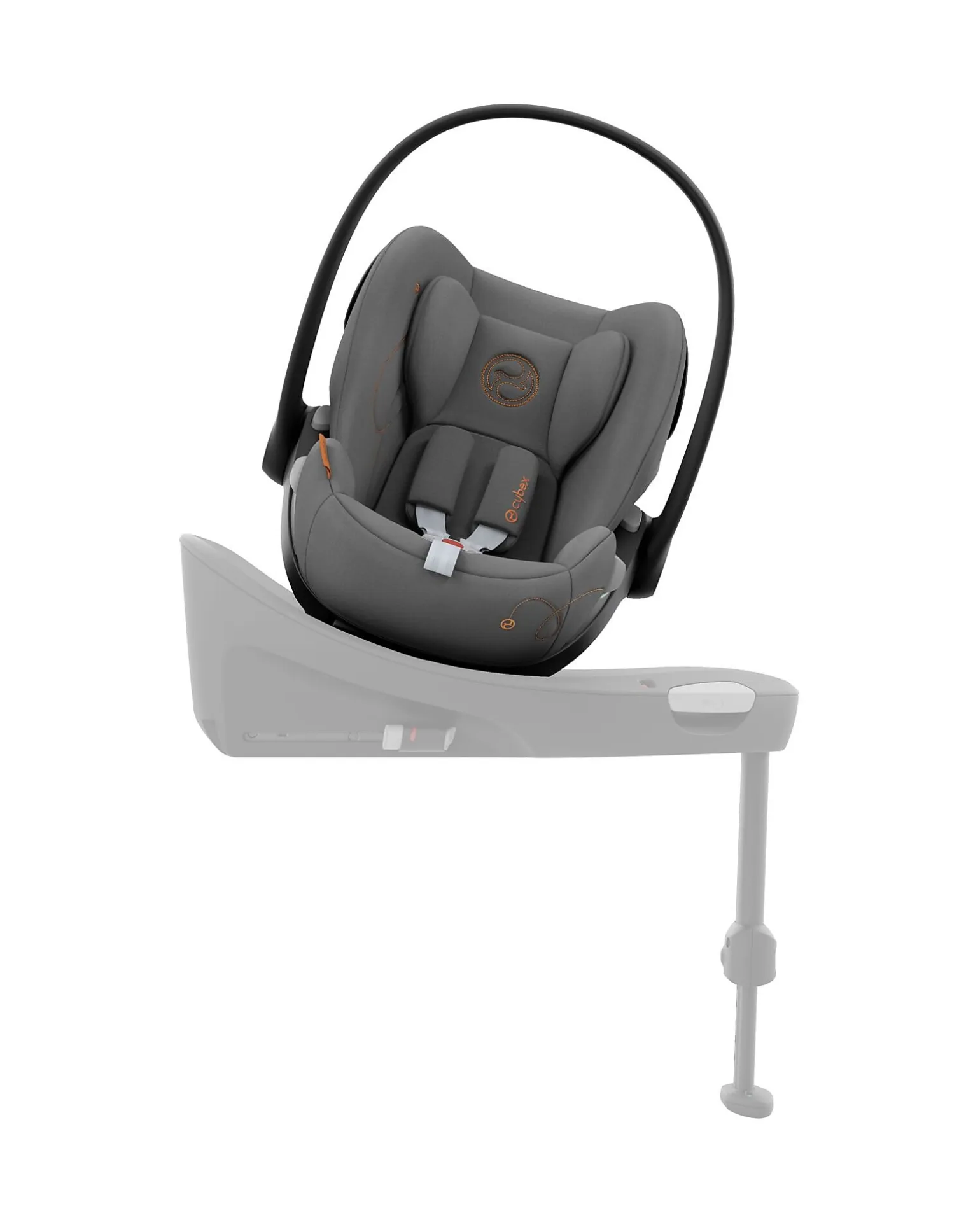 Seggiolino Auto Cloud G i-Size - Lava Grey/Mid Grey - dalla Nascita Fino a 15/20 Mesi