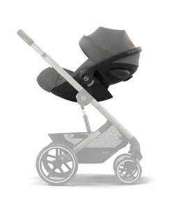 Seggiolino Auto Cloud G i-Size - Lava Grey/Mid Grey - dalla Nascita Fino a 15/20 Mesi