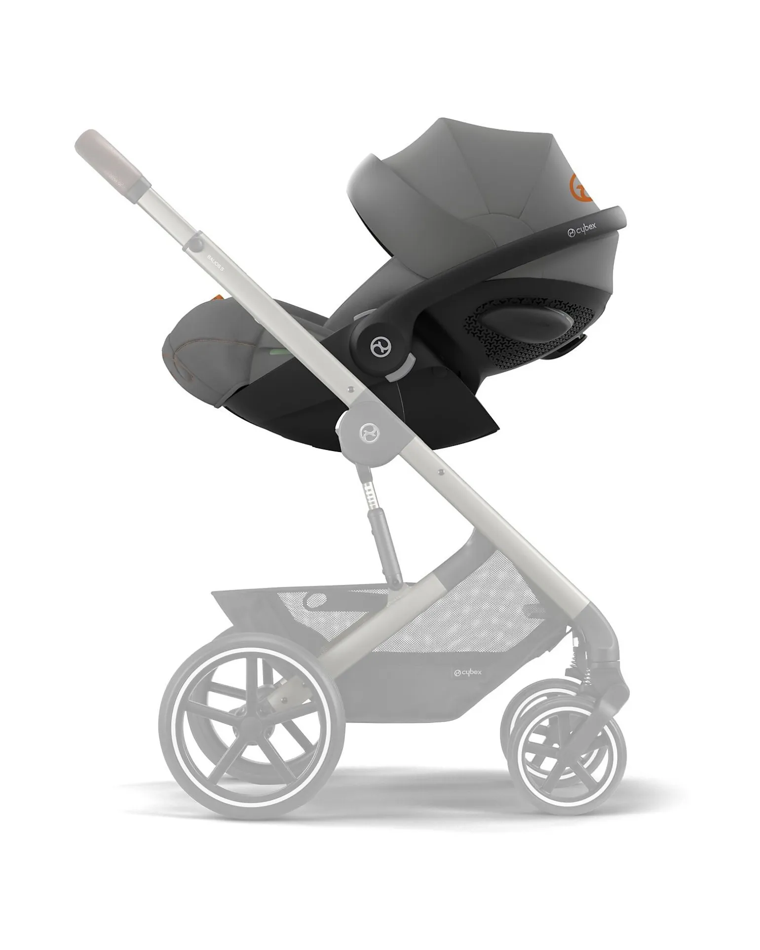 Seggiolino Auto Cloud G i-Size - Lava Grey/Mid Grey - dalla Nascita Fino a 15/20 Mesi