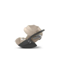 Seggiolino Auto Cloud T I-Size Plus - Cozy Beige - Tessuto Traspirante in Rete 3D - Innovativa Tecnologia di Reclinazione