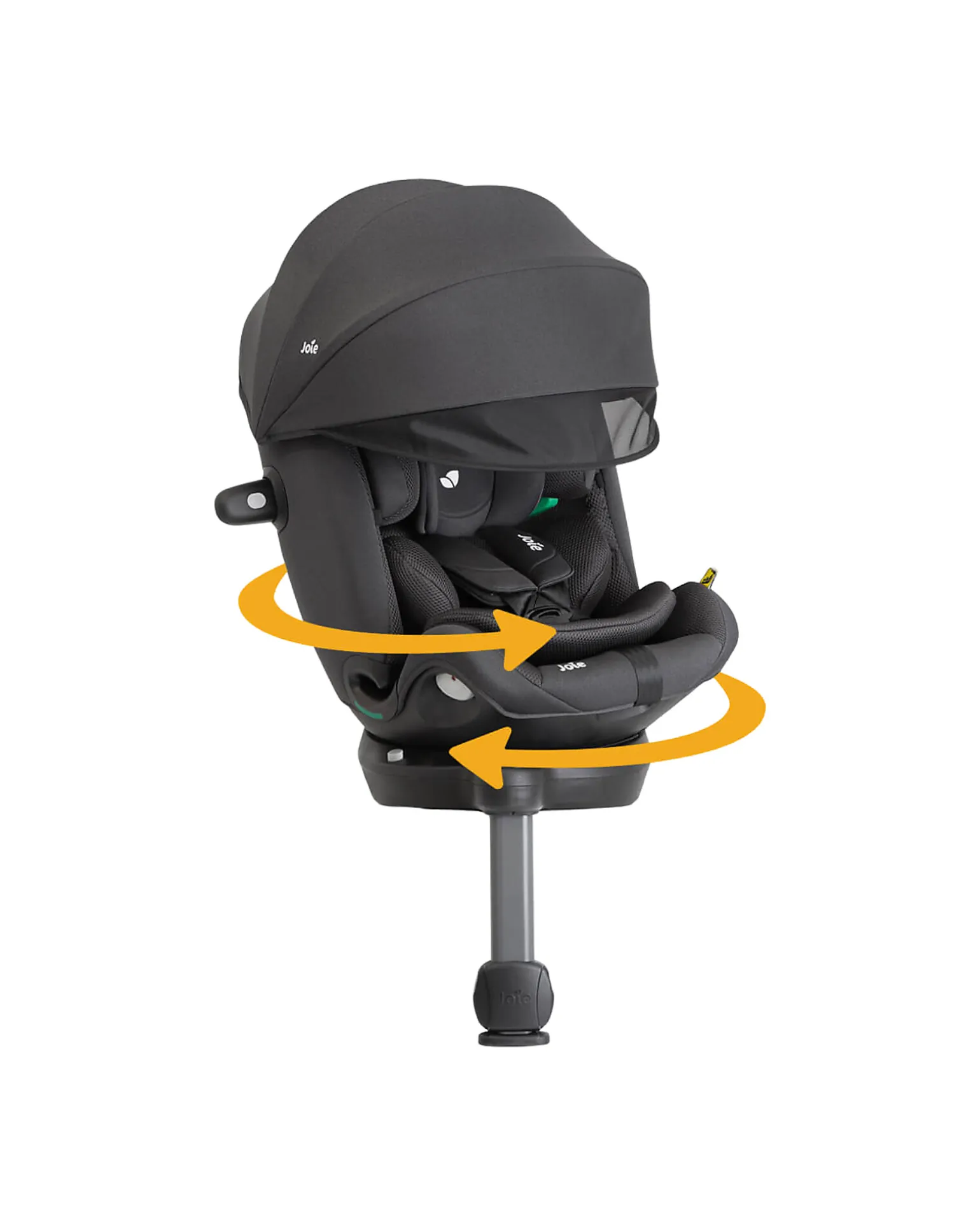 Seggiolino Auto i-Spin 360° con Capottina – Mercury Mesh - dalla Nascita fino a 12 anni (40–150 cm)