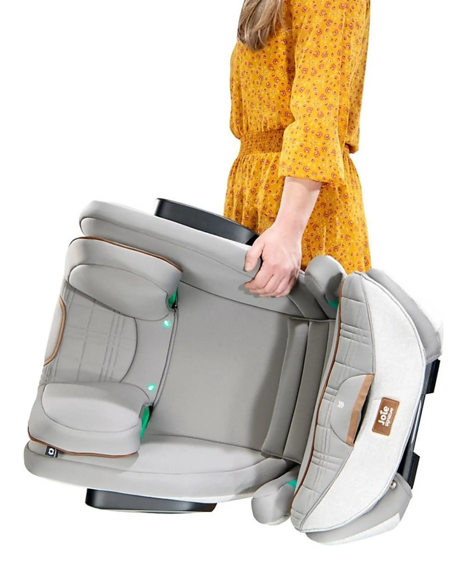 Seggiolino Auto i-Traver Signature - Oyster - Comodo e Sicuro dai 4 anni