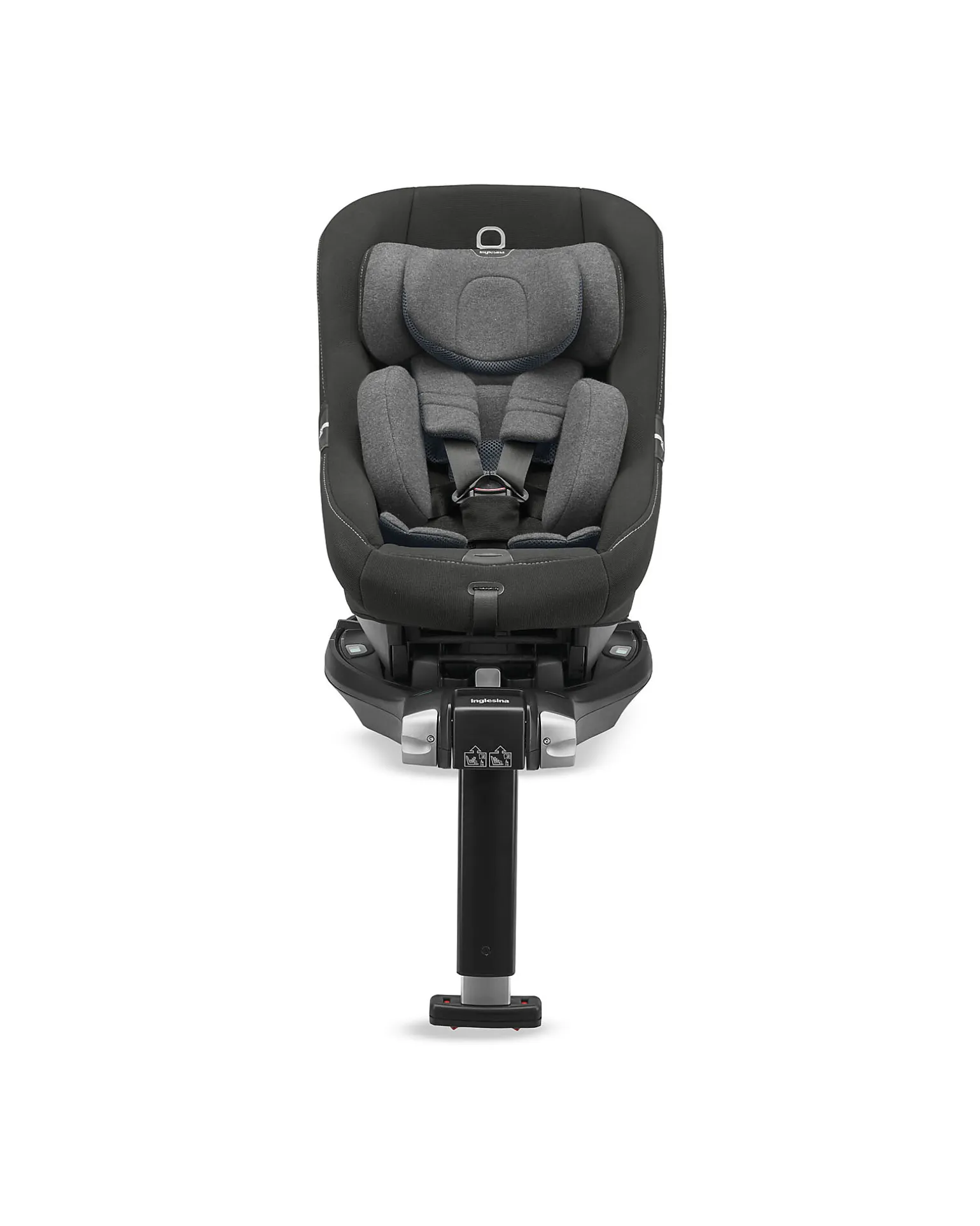 Seggiolino Auto Marco Polo - Moon Grey - Rotazione a 360° - dalla Nascita Fino a 4 Anni