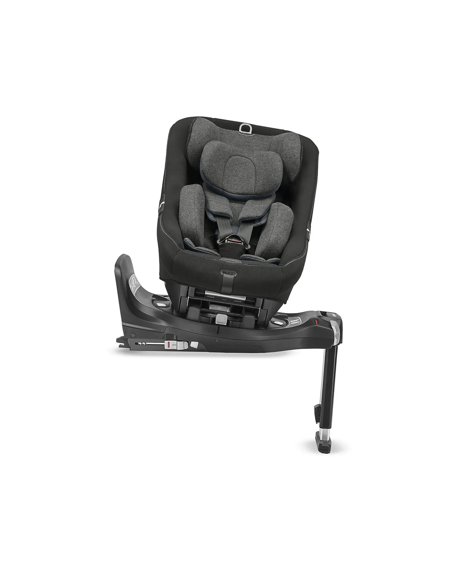 Seggiolino Auto Marco Polo - Moon Grey - Rotazione a 360° - dalla Nascita Fino a 4 Anni