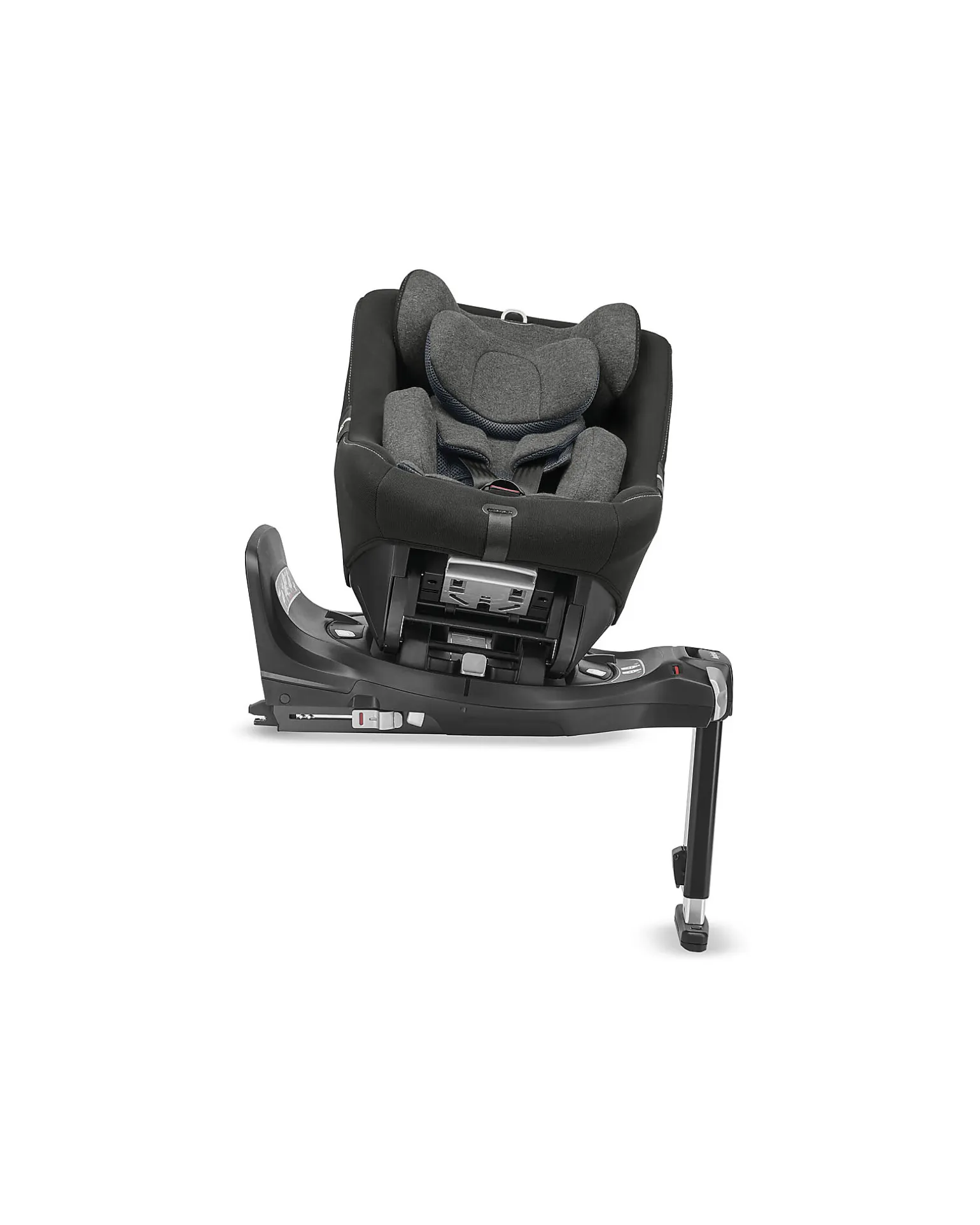 Seggiolino Auto Marco Polo - Moon Grey - Rotazione a 360° - dalla Nascita Fino a 4 Anni