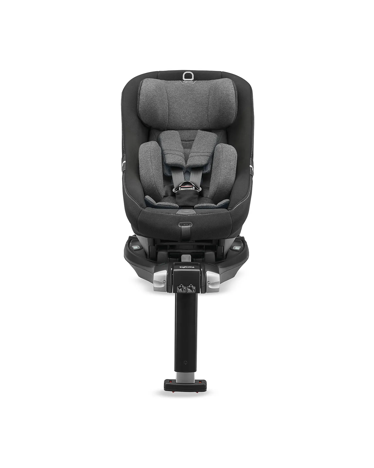 Seggiolino Auto Marco Polo - Moon Grey - Rotazione a 360° - dalla Nascita Fino a 4 Anni