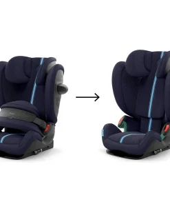 Seggiolino Auto Pallas G3 i-Size Plus - Ocean Blue - con Cuscino di Sicurezza Avanzata - Gruppo 1/2/3