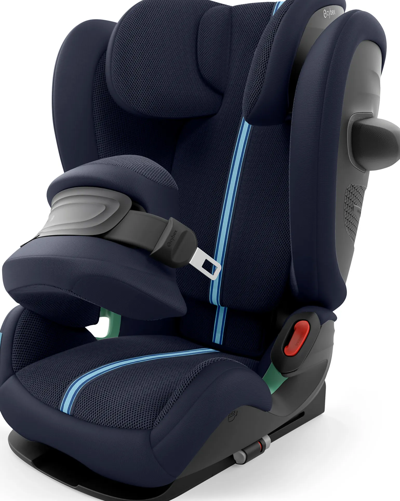 Seggiolino Auto Pallas G3 i-Size Plus - Ocean Blue - con Cuscino di Sicurezza Avanzata - Gruppo 1/2/3