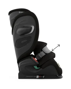 Seggiolino Auto Pallas G3 i-Size Plus - Moon Black - con Cuscino di Sicurezza Avanzata - Gruppo 1/2/3