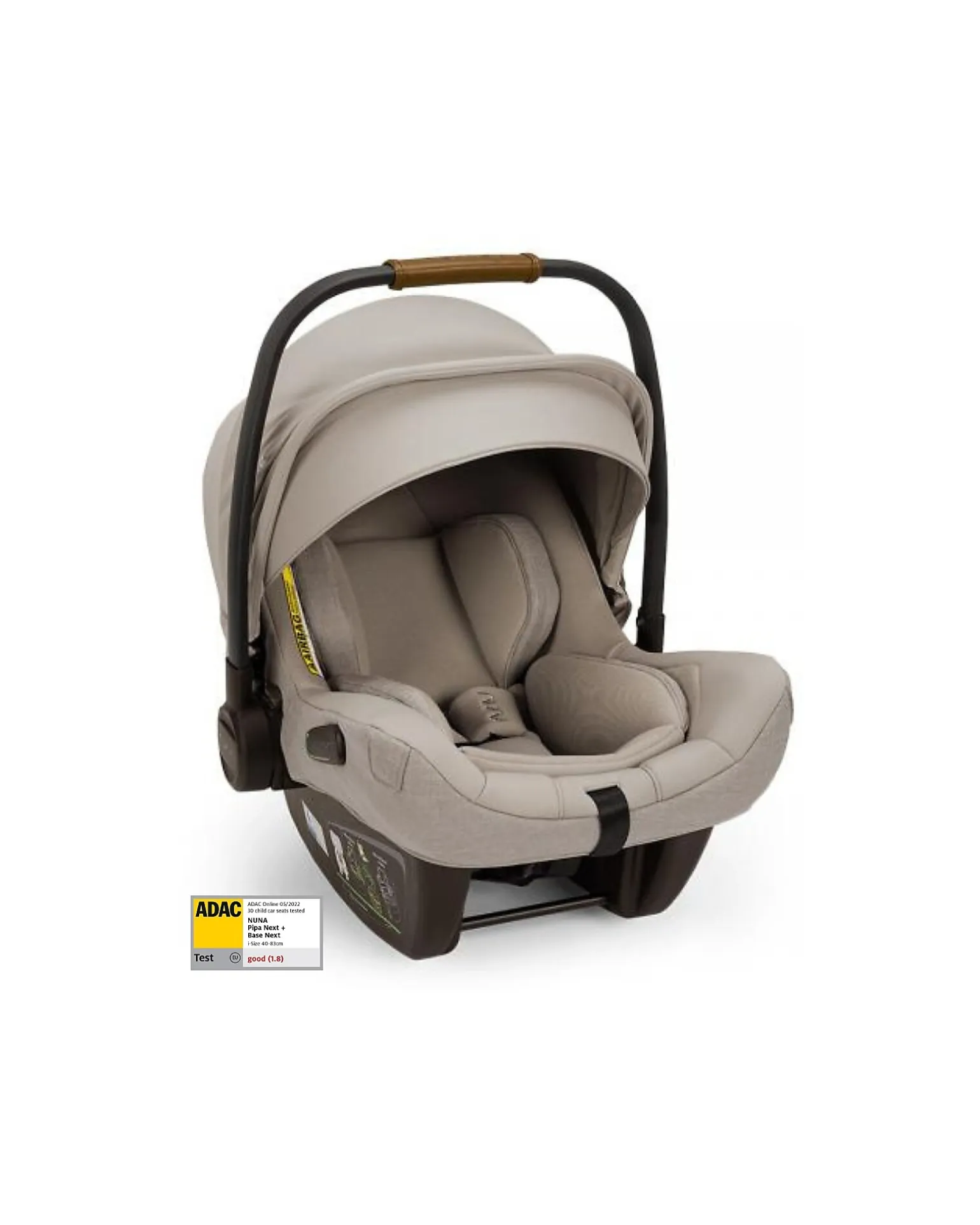 Seggiolino Auto Pipa Next i-Size - Hazelwood - Doppia Installazione - Gruppo 0+