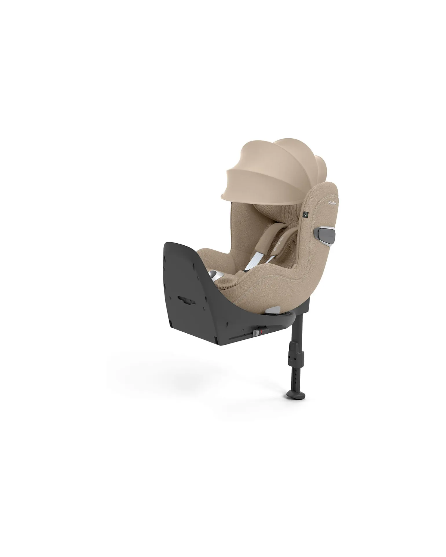 Seggiolino Auto Sirona T i-Size Plus - Cozy Beige - Cappottina Solare con Inserti in Mesh - Rotazione a 360°