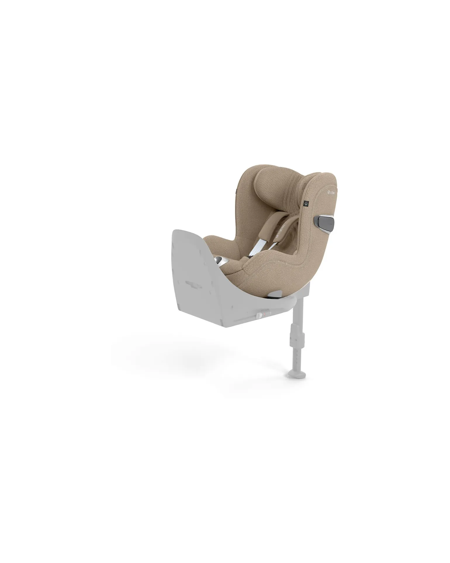 Seggiolino Auto Sirona T i-Size Plus - Cozy Beige - Cappottina Solare con Inserti in Mesh - Rotazione a 360°