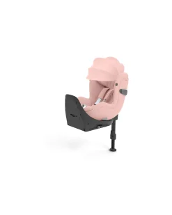 Seggiolino Auto Sirona T i-Size Plus - Peach Pink - Cappottina Solare con Inserti in Mesh - Rotazione a 360°