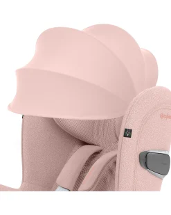 Seggiolino Auto Sirona T i-Size Plus - Peach Pink - Cappottina Solare con Inserti in Mesh - Rotazione a 360°