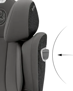 Seggiolino Auto Solution T i-Fix - Mirage Grey/Dark Grey - Gruppo 2/3