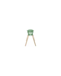 Seggiolone Clikk - Clover Green - da 6 Mesi a 3 Anni - Legno Massiccio