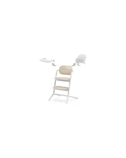 Seggiolone Evolutivo Lemo 3in1 - Sand White/White