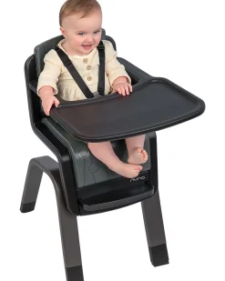 Seggiolone Evolutivo Zaaz - Pewter - Grigio/Nero - Cresce con il Bambino!