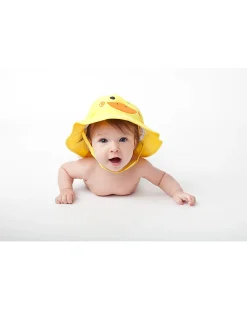 Set Baby Costumino Contenitivo + Cappellino, Anatroccolo - UPF 50+