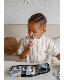 Set Barbiere in Legno - Colori ad Acqua Atossici - 3+ Anni