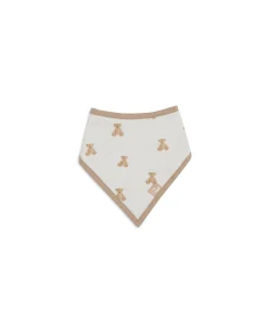 Set 2 Bavaglini Bandana - Teddy Bear - Certificazione GOTS