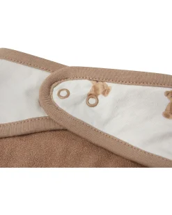 Set 2 Bavaglini Bandana - Teddy Bear - Certificazione GOTS