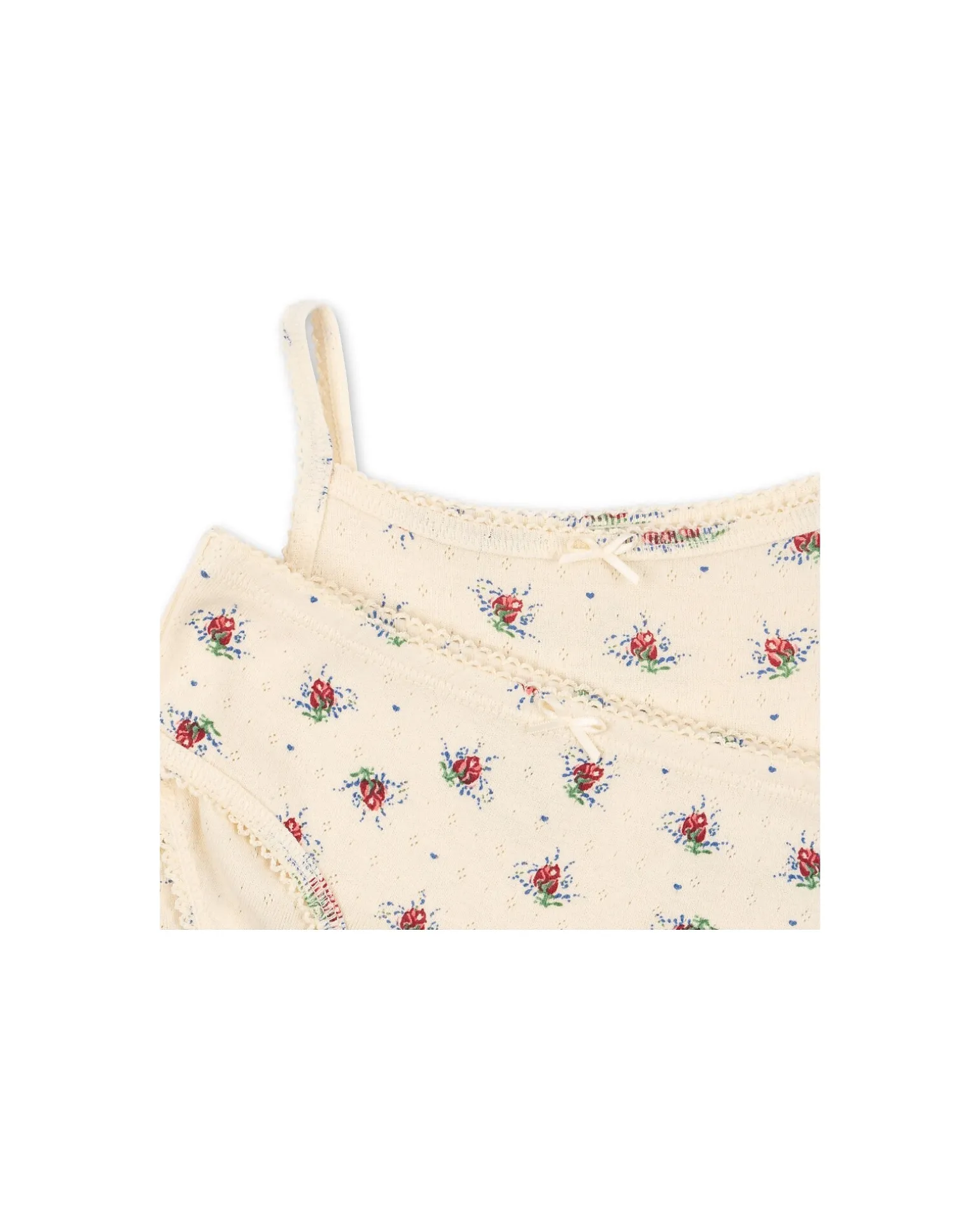 Set Canottiere e Slip Minnie - Vita Rosa Mini - 100% Cotone Bio GOTS