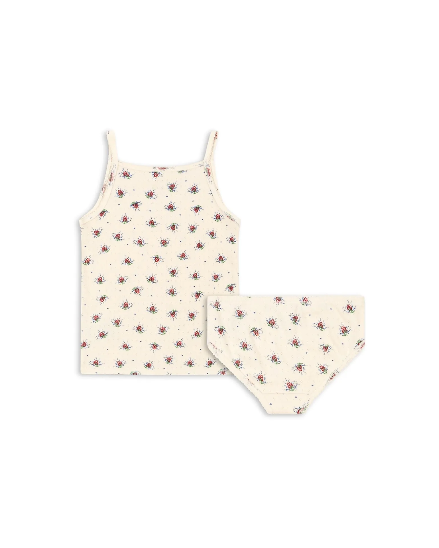 Set Canottiere e Slip Minnie - Vita Rosa Mini - 100% Cotone Bio GOTS