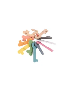 Set 11 Chiavi - Arcobaleno - Legno di Faggio Massiccio - da 10 Mesi