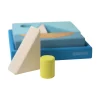 Set Costruzioni Blu - Ispirato al Mare - Legno - 1+ anni