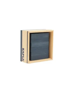 Set Costruzioni 40 Pezzi - Blu - Legno - Educativo e Divertente!