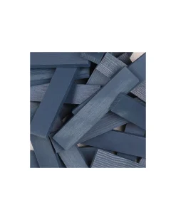 Set Costruzioni 40 Pezzi - Blu - Legno - Educativo e Divertente!