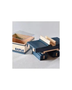Set Costruzioni 40 Pezzi - Blu - Legno - Educativo e Divertente!