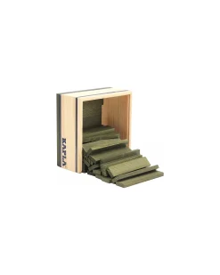 Set Costruzioni 40 Pezzi - Verde - Legno - Educativo e Divertente!