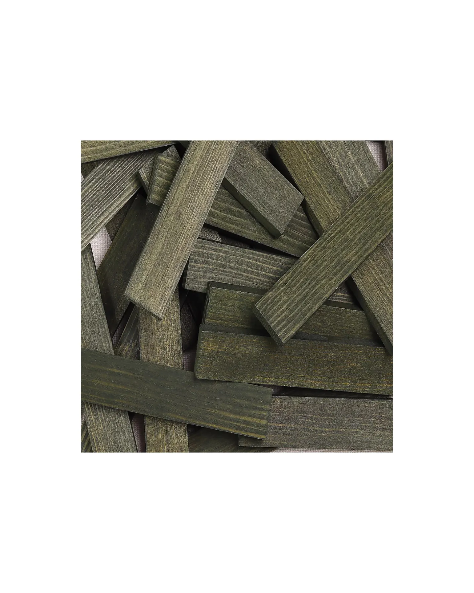 Set Costruzioni 40 Pezzi - Verde - Legno - Educativo e Divertente!