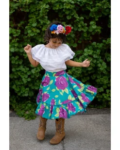 Set Costume - Frida the Artist - T-shirt/Gonna e Fascia per Capelli