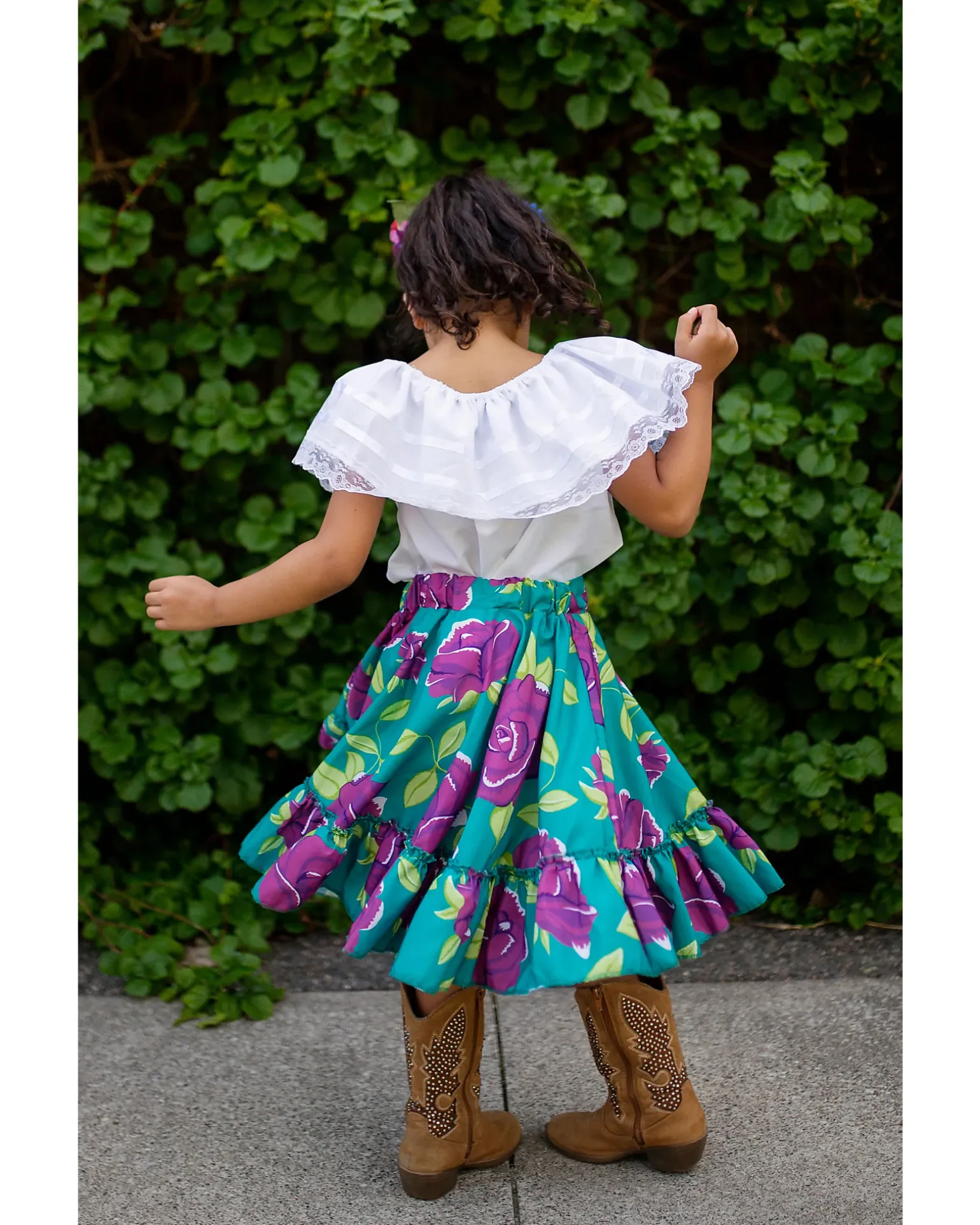 Set Costume - Frida the Artist - T-shirt/Gonna e Fascia per Capelli