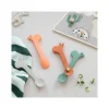Set 2 Cucchiai in Silicone per Bambini - Lalee - Blu