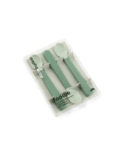 Set 3 Cucchiaini Foodie - Anti-Slip per Neonati - Verde - 100% PP Alimentare