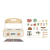 Set Cucina in Legno - 30 pezzi - 35,1 x 22,3 x 28,5 cm - 3+ Anni
