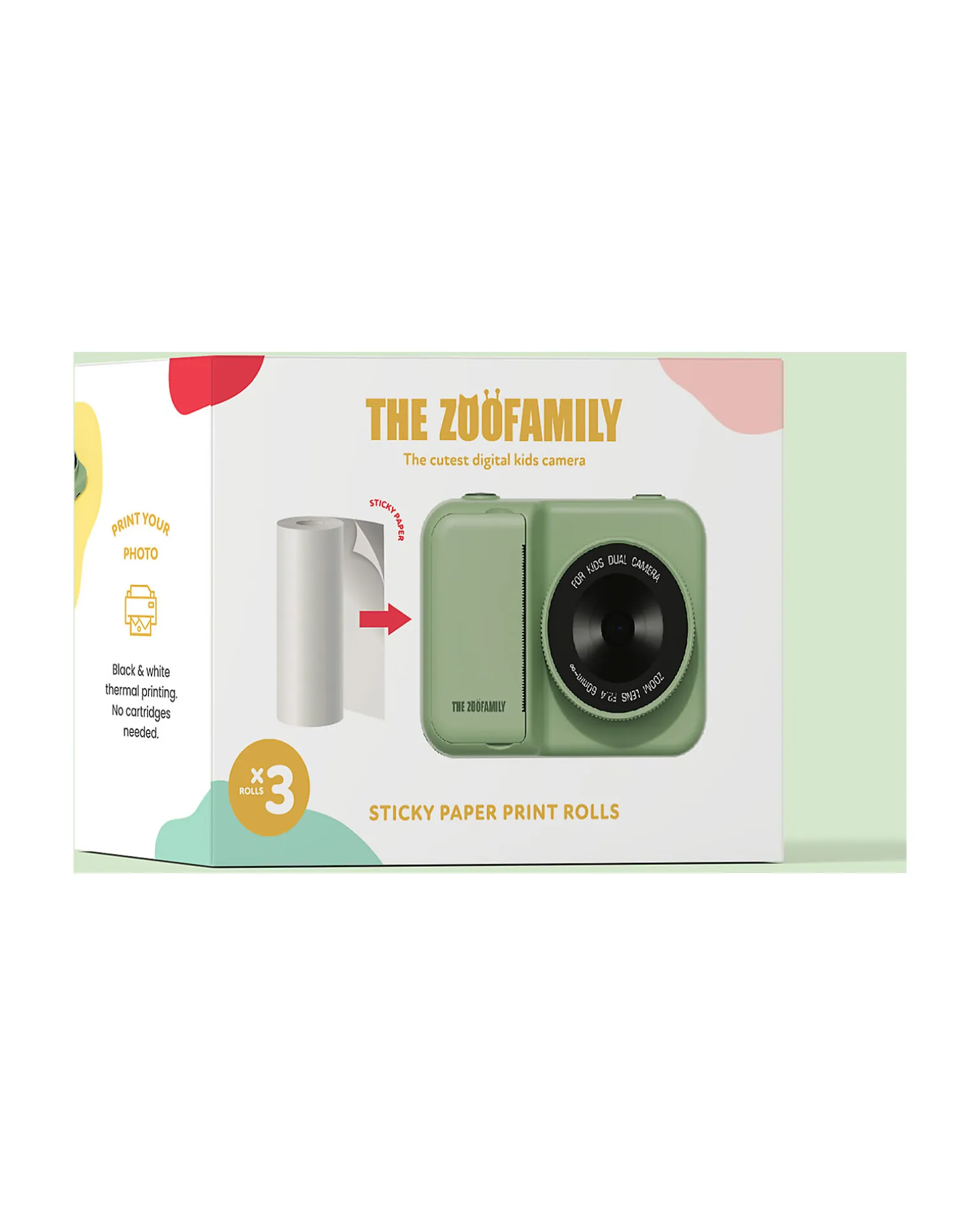 Set da 3 Rotolini di Carta Adesiva - per Macchina Fotografica