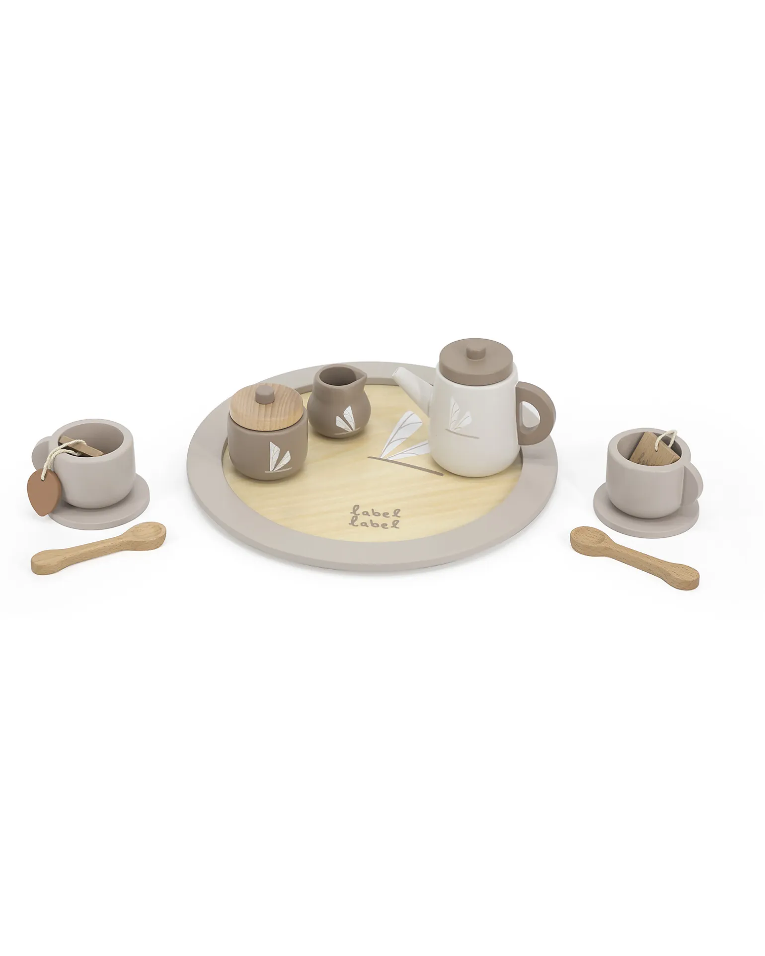 Set da Te in Legno FSC - Beige - 12+ m