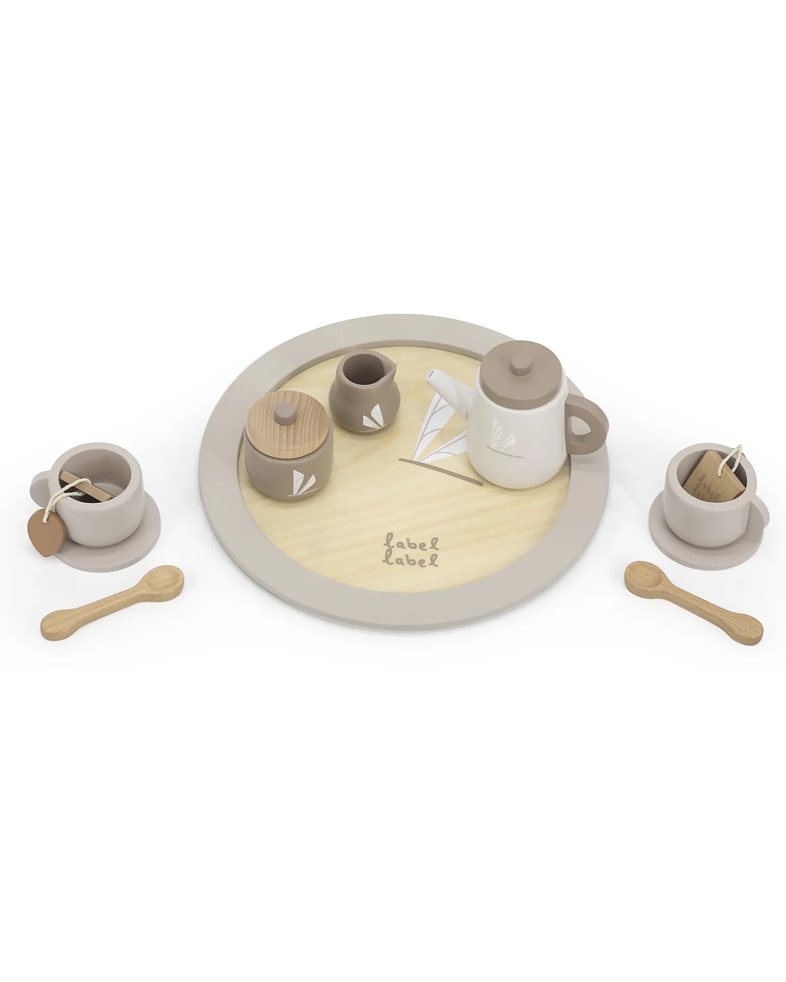 Set da Te in Legno FSC - Beige - 12+ m