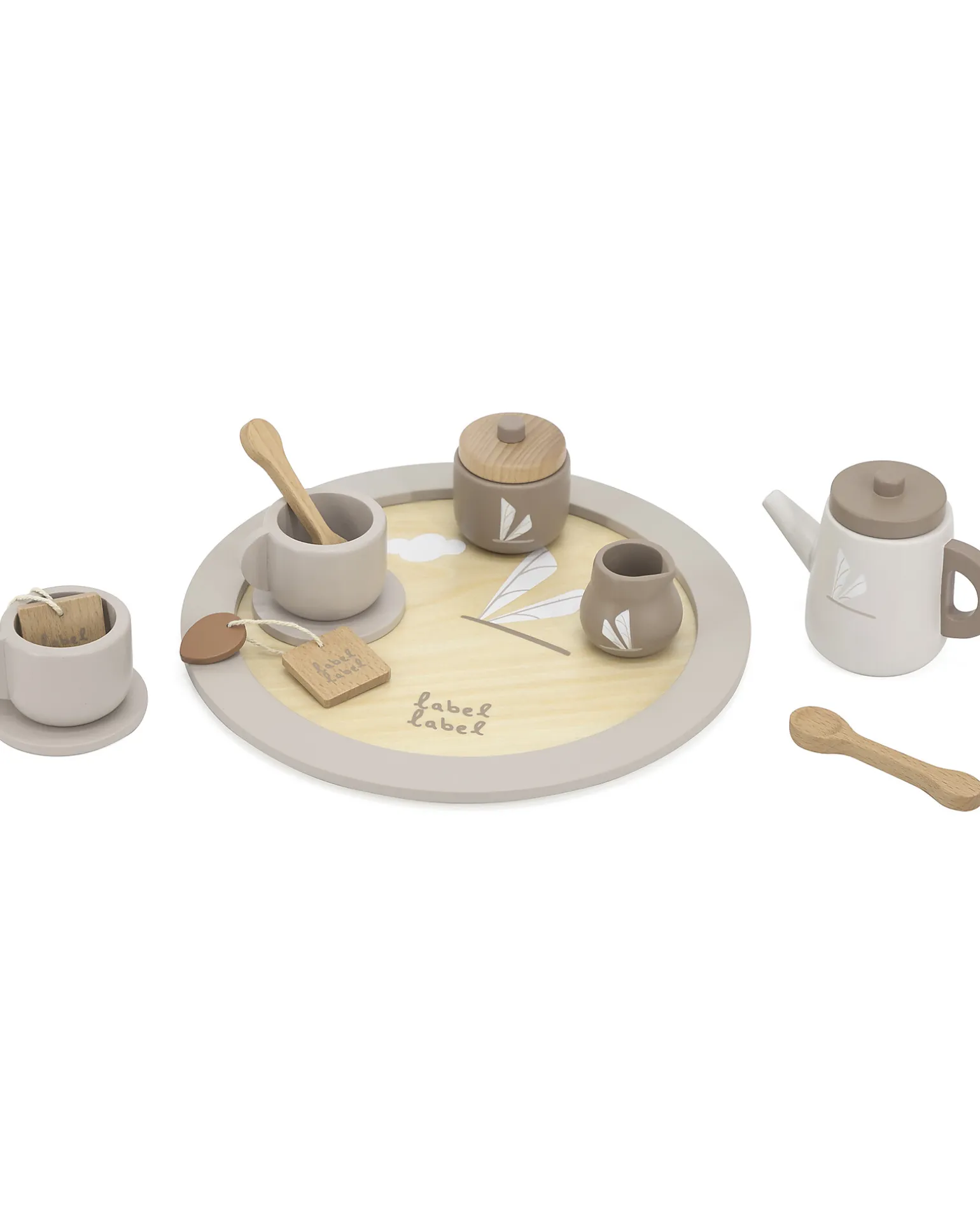 Set da Te in Legno FSC - Beige - 12+ m
