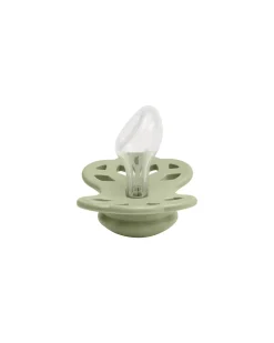Set di 2 Ciucci Infinity - Tettarella Anatomica in Silicone - Avorio/Salvia - Senza PBA e PVC!